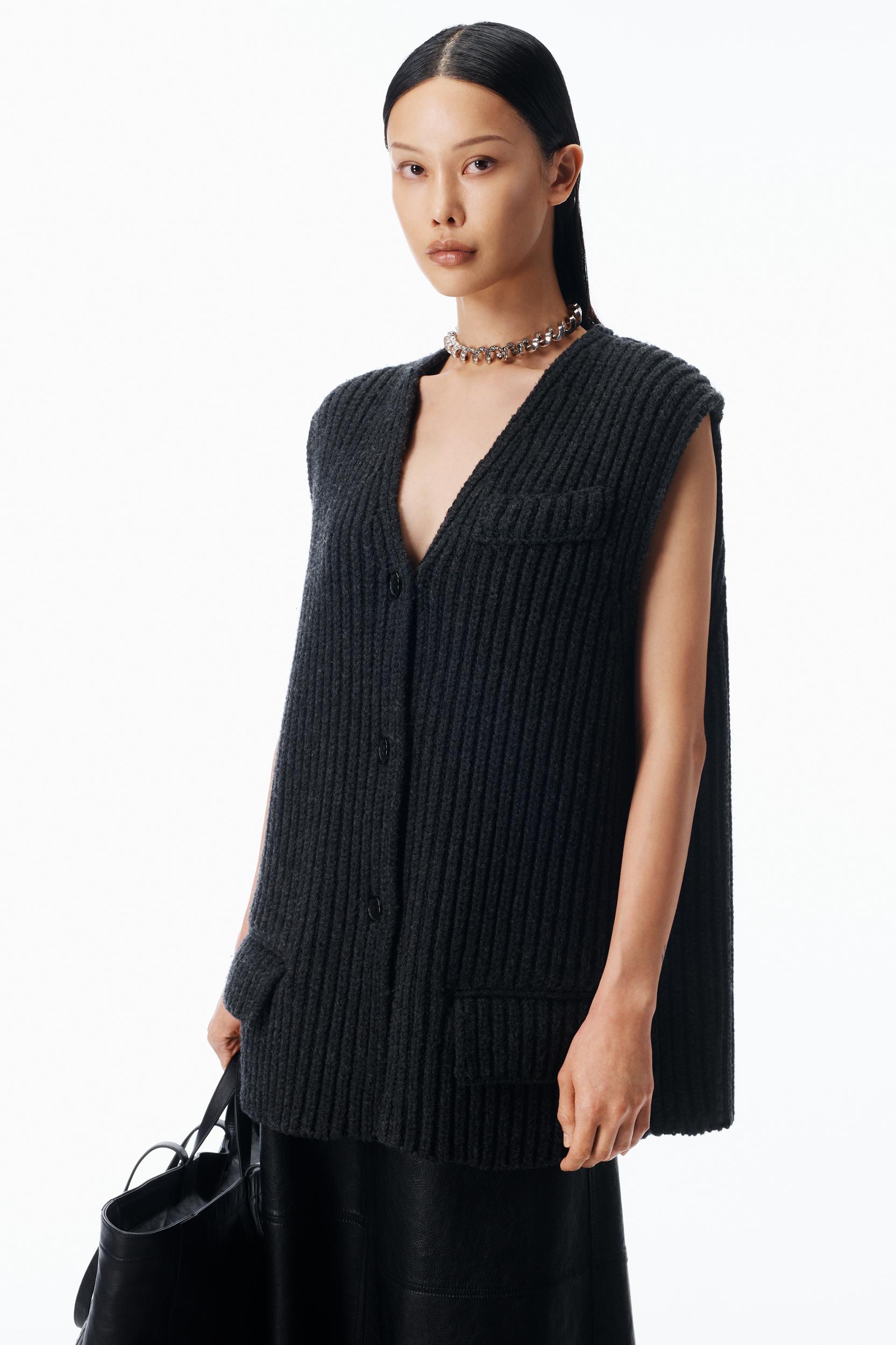 Sweater Vest In Wool  Product Image