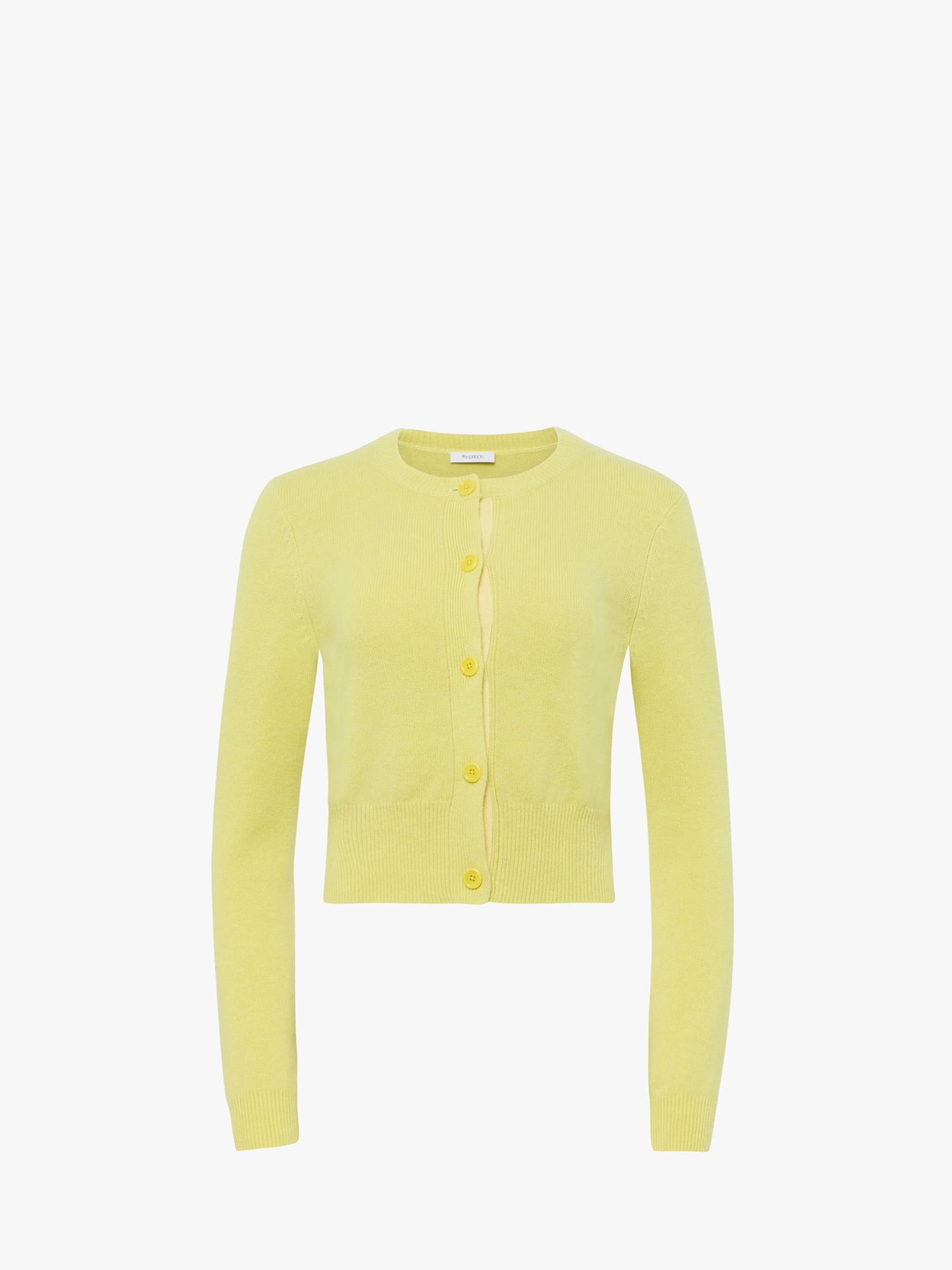 CONTRAST EMBROIDERY CARDIGAN Product Image