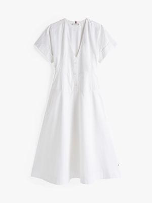 Cotton Poplin Midi Shirtdress Product Image