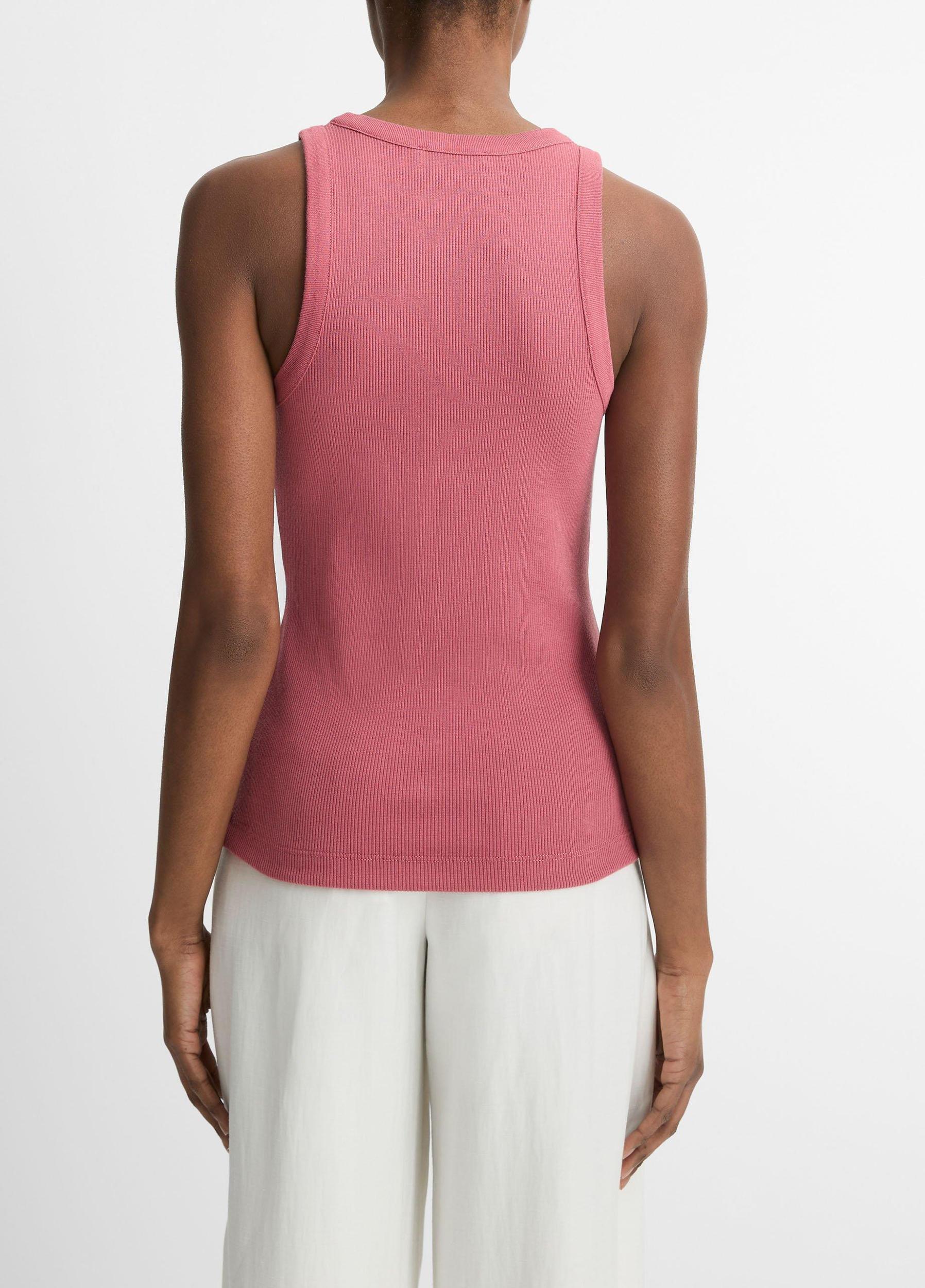 Ribbed Scoop-Neck Tank Product Image