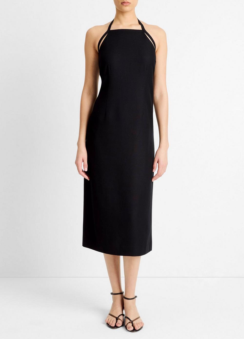 Apron Halter Dress Product Image