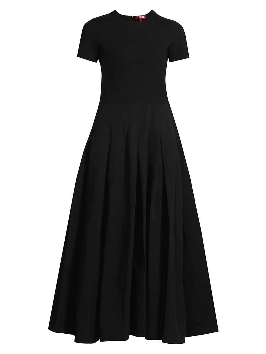 Womens Hopper Pleated Cocktail Dress Product Image
