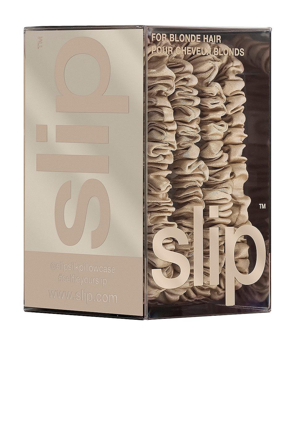 Skinny Scrunchies 4 Pack In Blonde slip Product Image