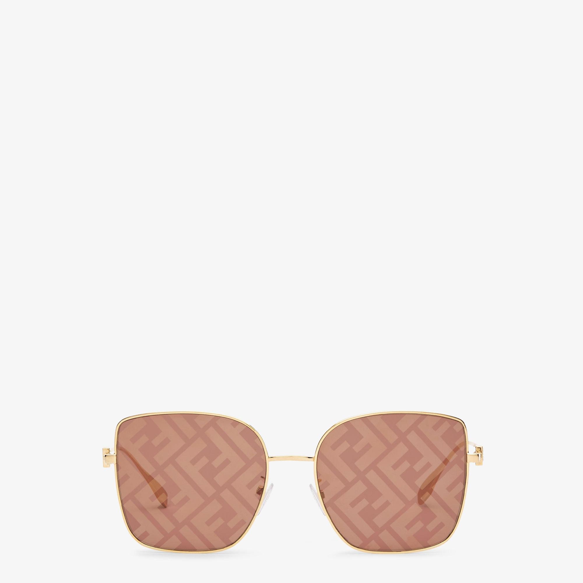 BaguetteSunglasses featuring brown lenses with FF logo Product Image
