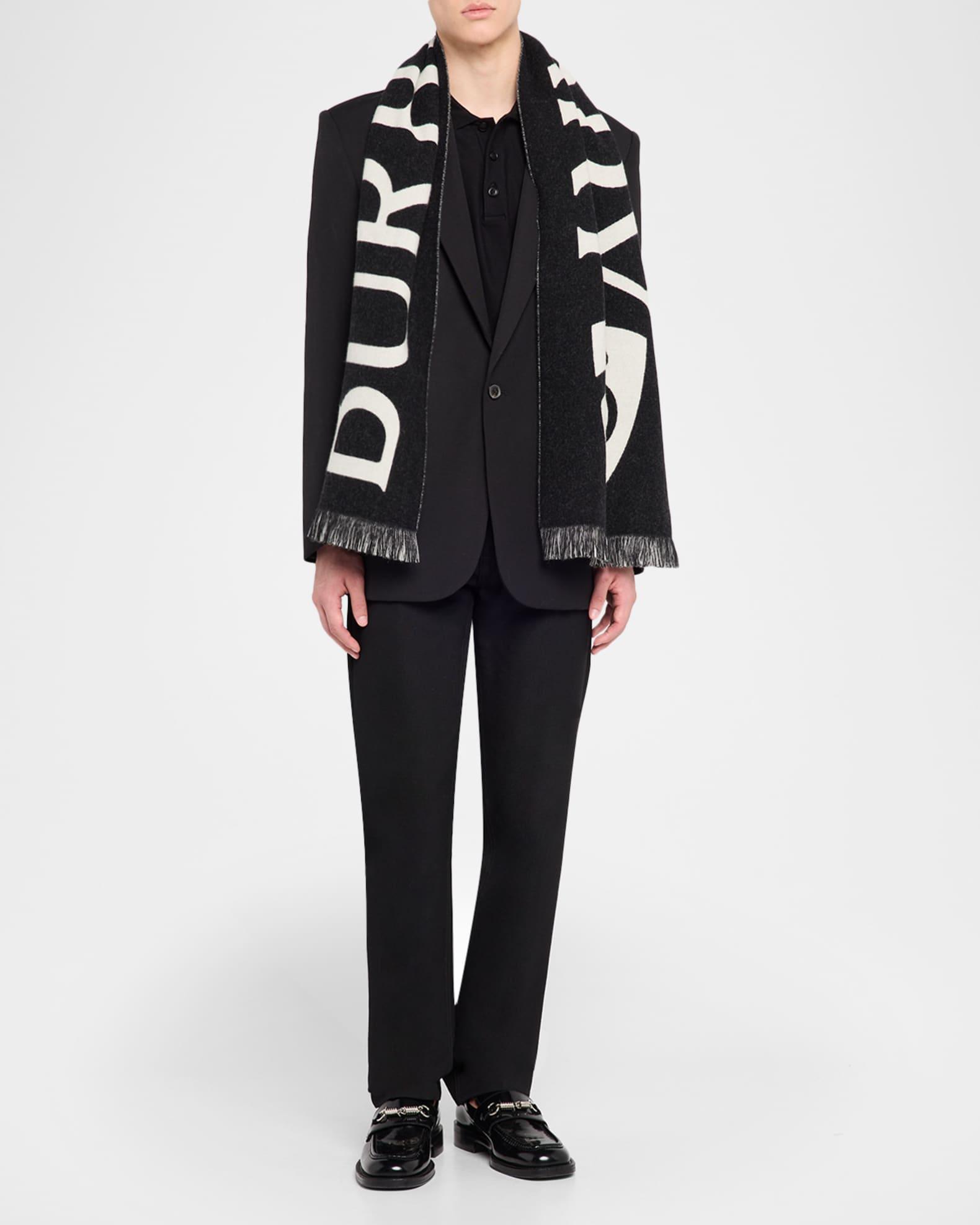 Mens Logo Wool Scarf Product Image