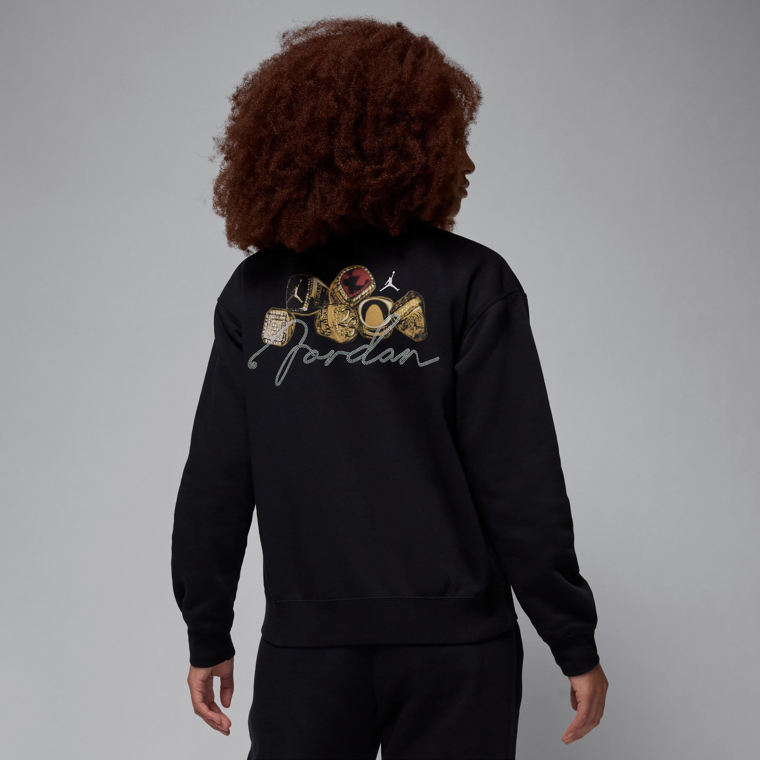 Jordan Brooklyn Fleece Women's Crew-Neck Sweatshirt Product Image