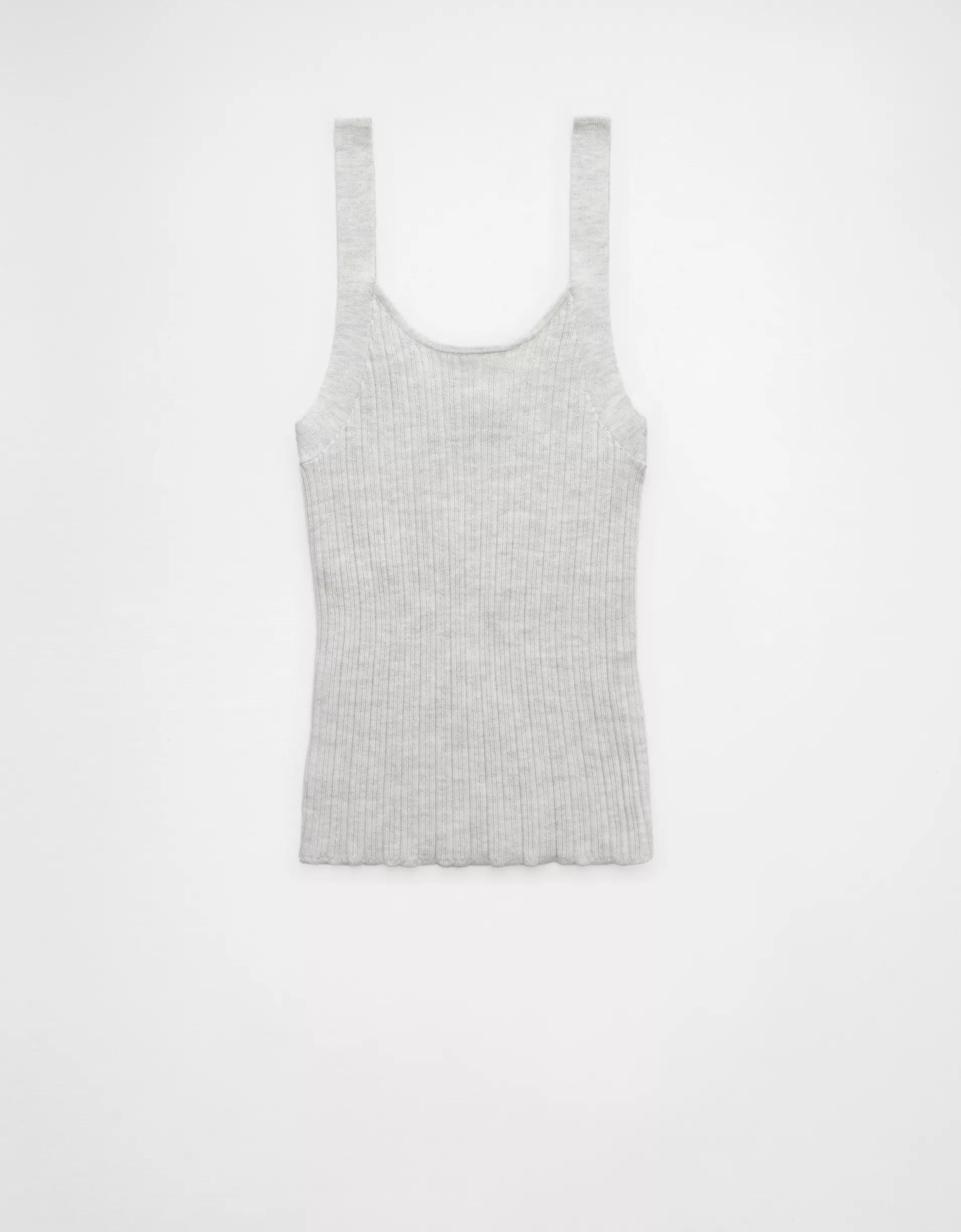 AE Scoop Neck Sweater Tank Top Product Image