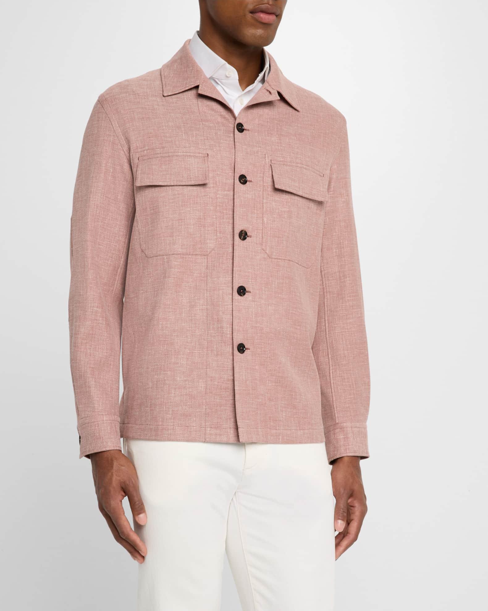 Men's Melange Overshirt Product Image