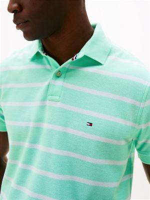 Regular Fit Stripe Wicking Polo Product Image