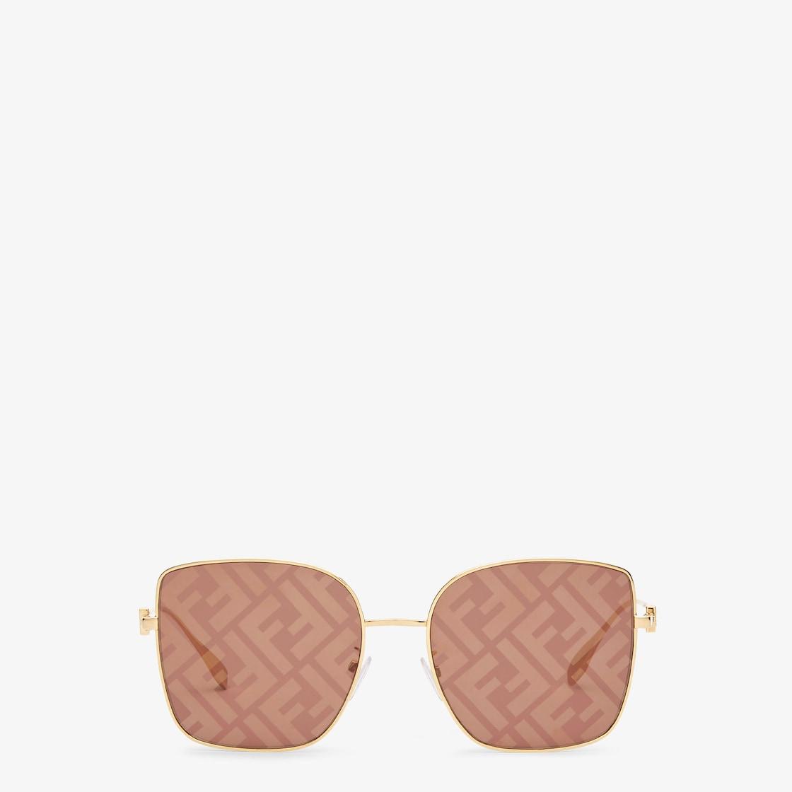 BaguetteSunglasses featuring brown lenses with FF logo Product Image