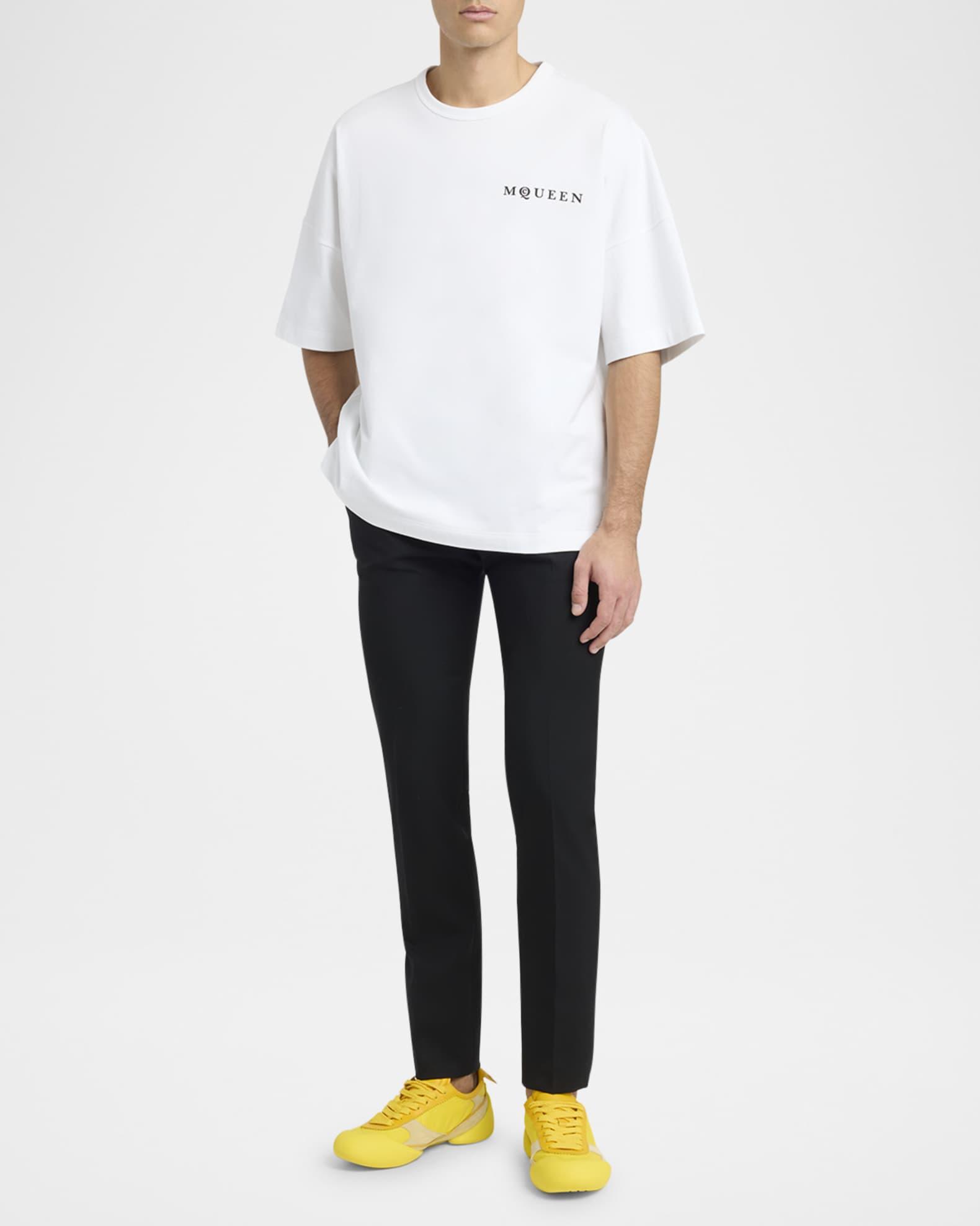 Men's Flexion Nylon and Leather Low-Top Sneakers Product Image