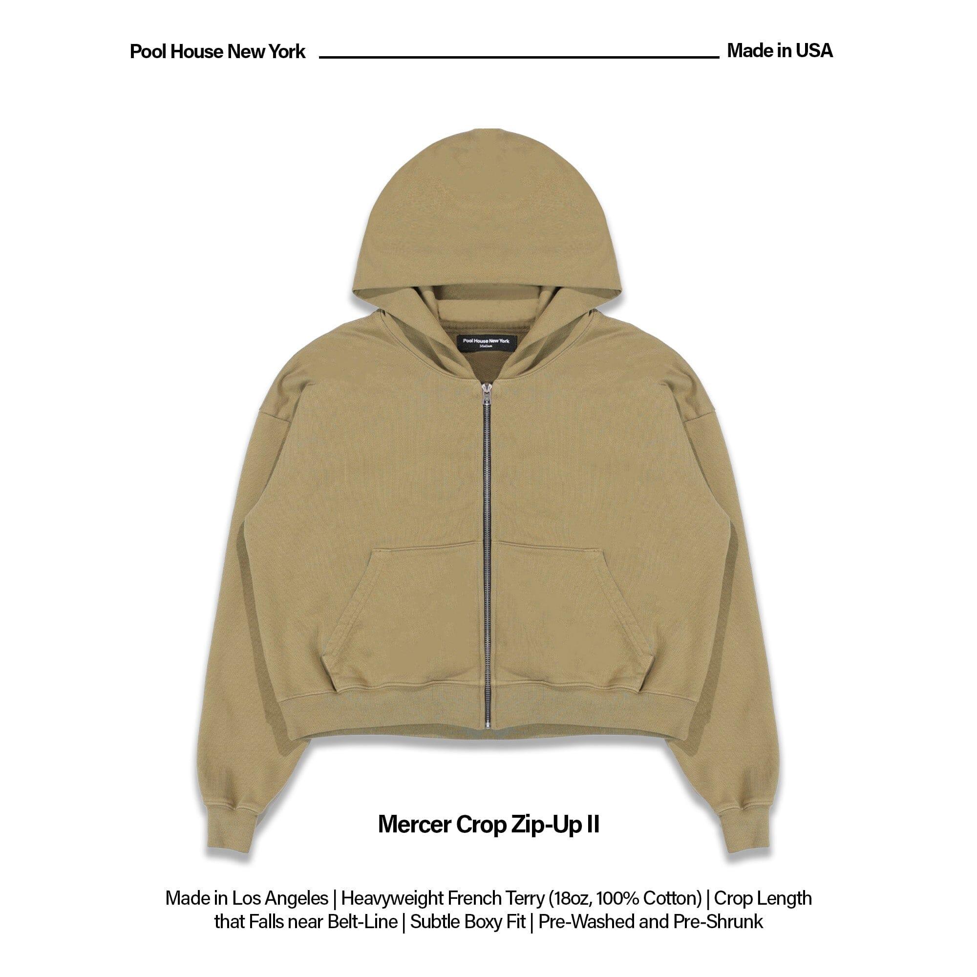 The Mercer Crop Zip II Product Image
