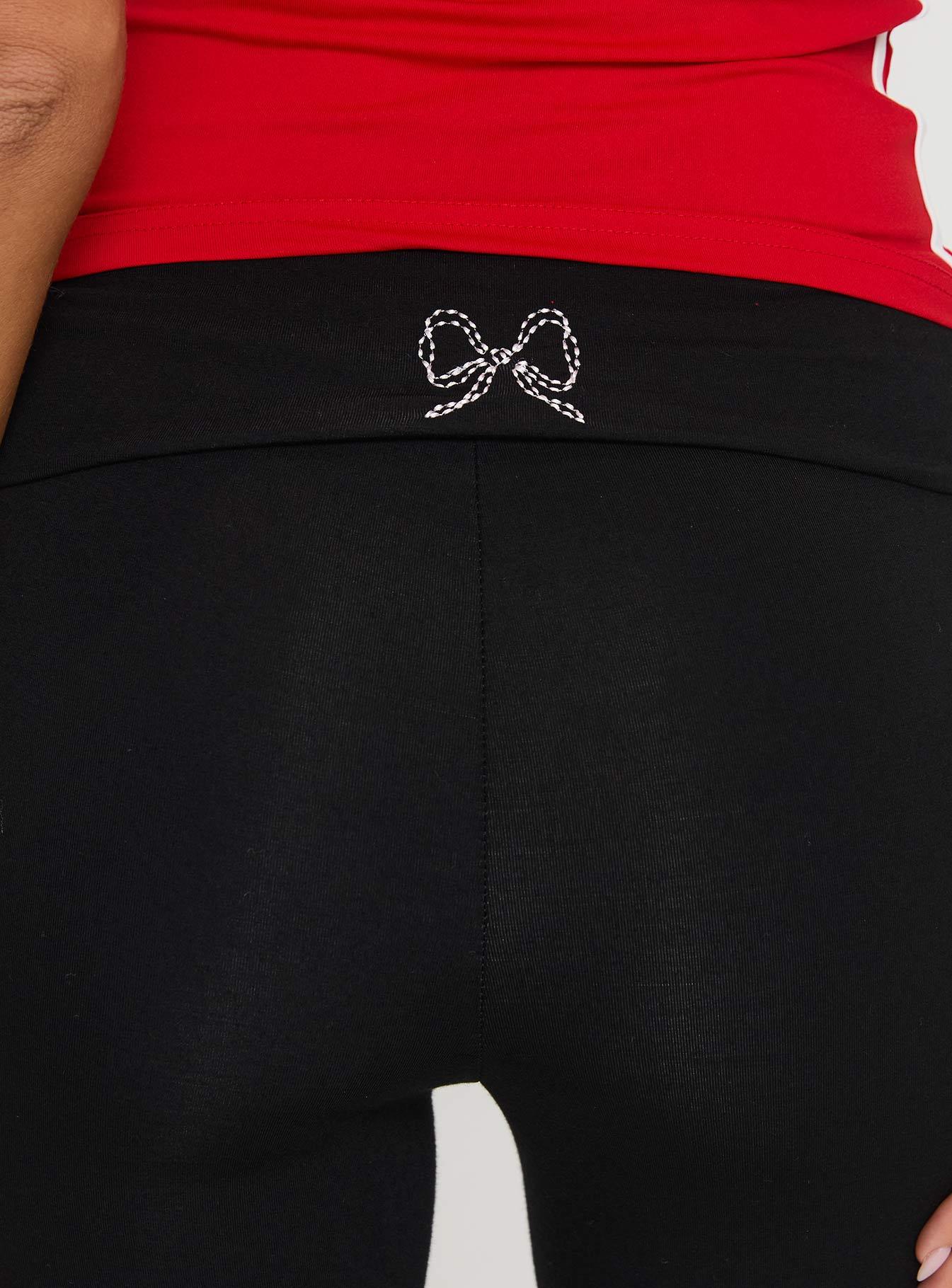 Cherize Ribbon Stitch Pant Black Product Image