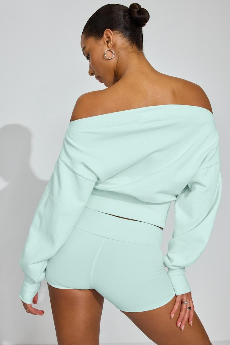 SoftTerry™ Rib Off Shoulder Sweater Product Image