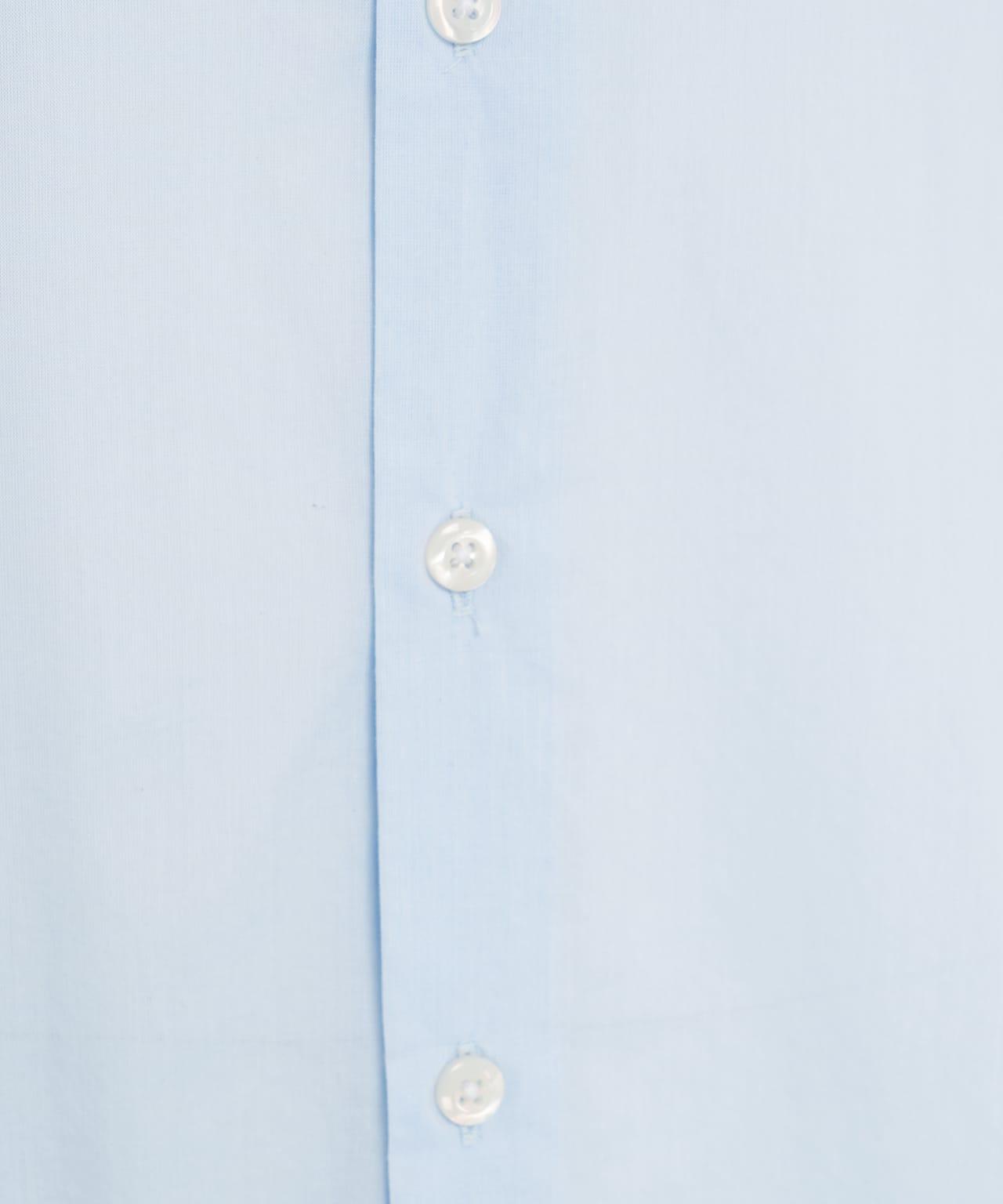 Cotton shirt with spread collar Product Image