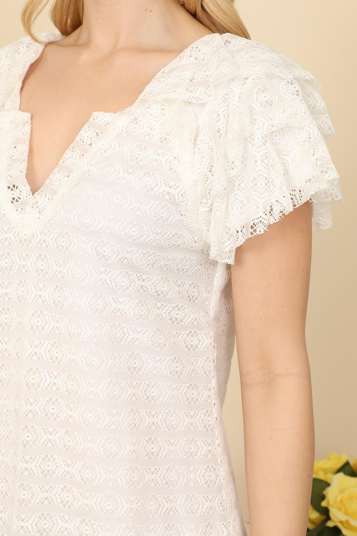 White Lace Mini Product Image
