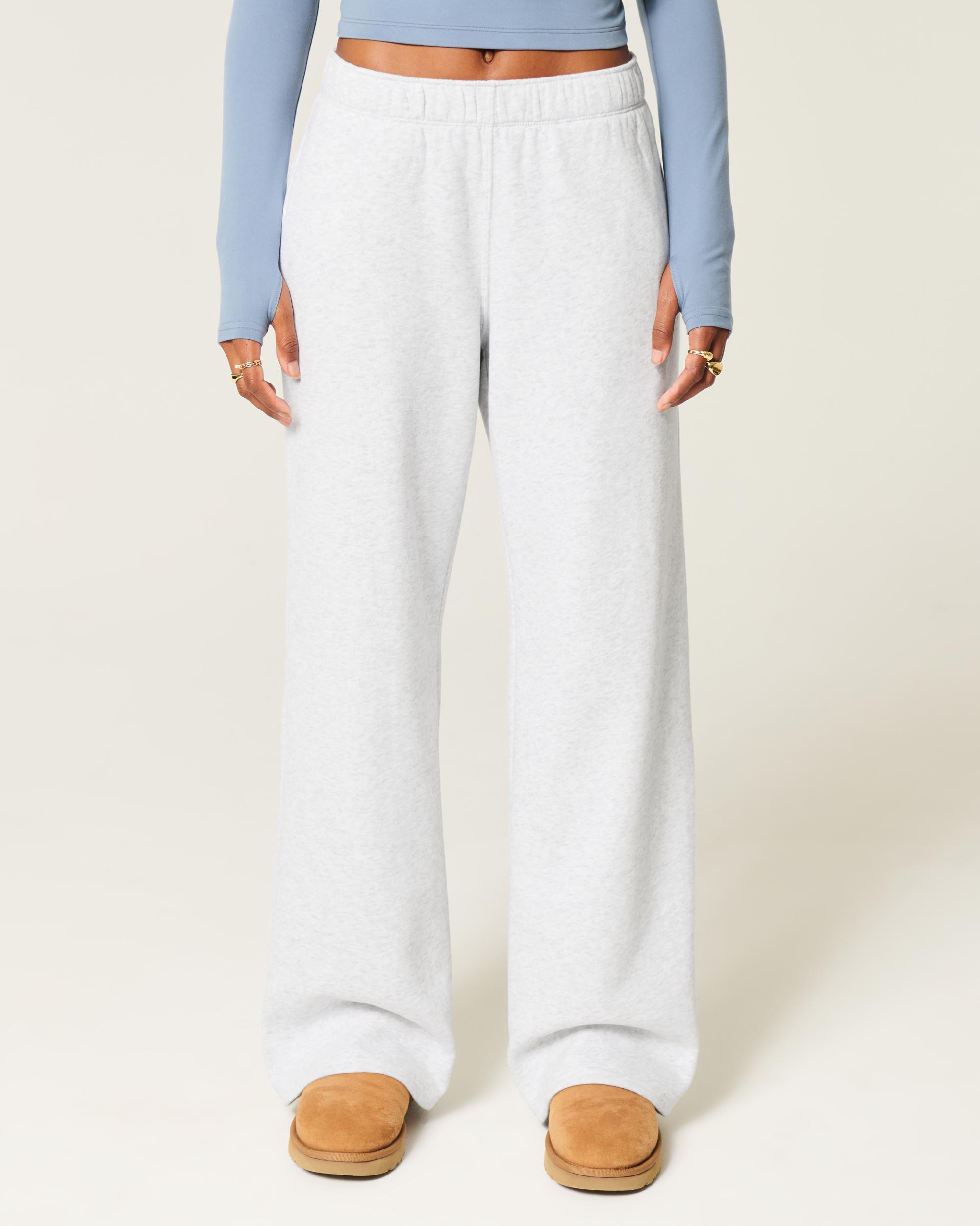 Deer Graphic Wide-Leg Sweatpants Product Image