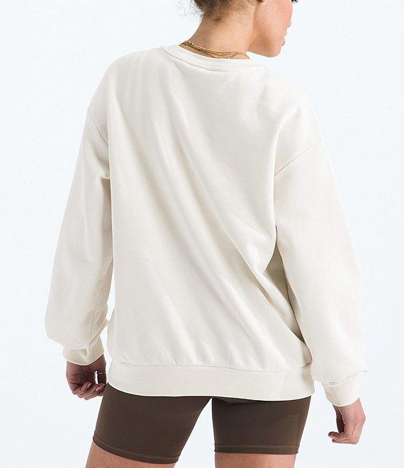 The North Face Evolution Embroidered Logo Crew Neck Long Sleeve Pullover Product Image