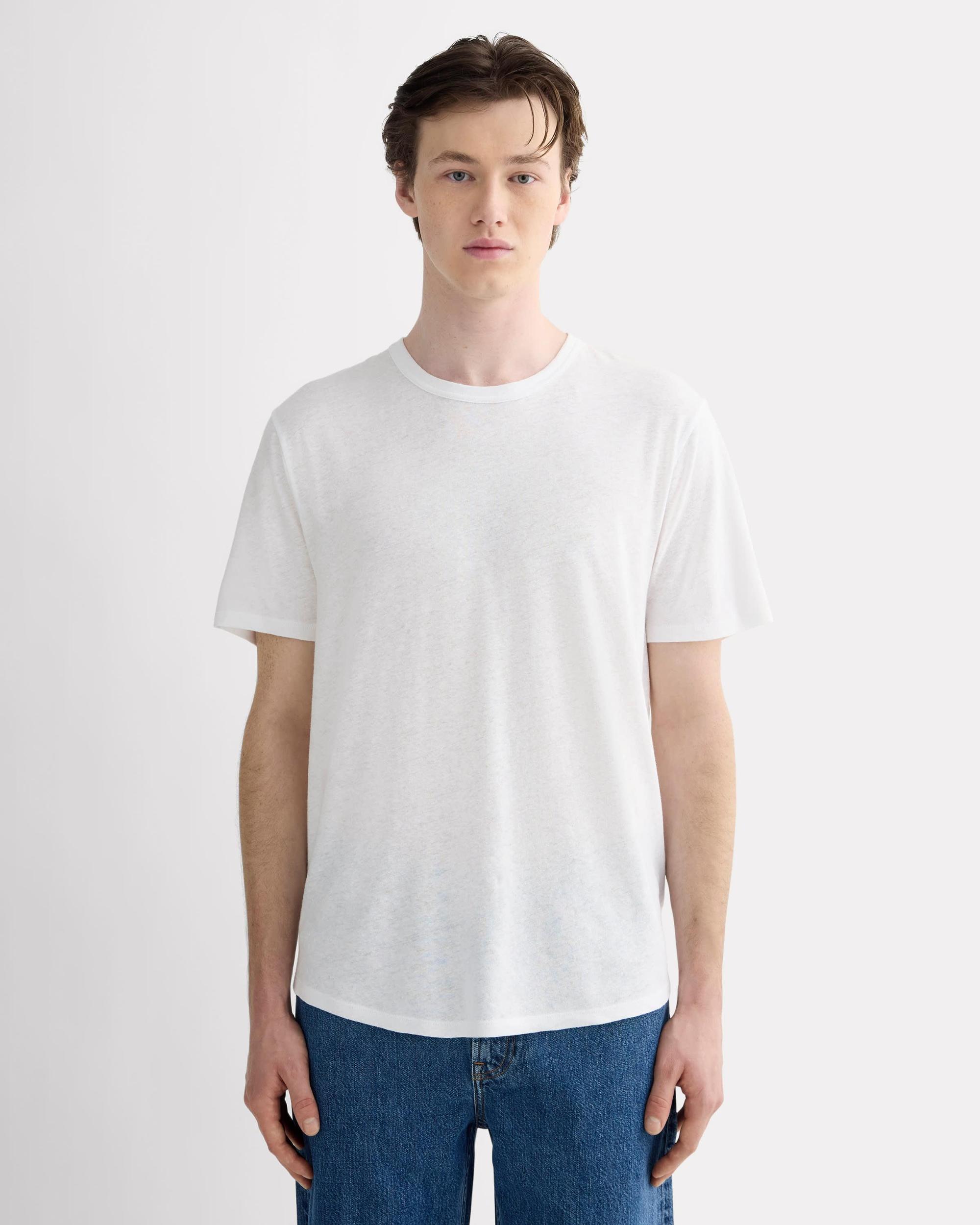 Mens Cotton Linen T-Shirt by Everlane Product Image
