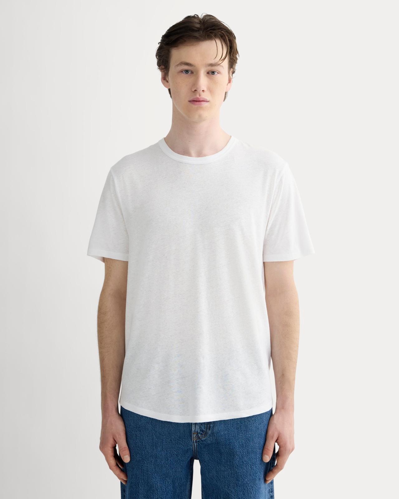 Mens Cotton Linen T-Shirt by Everlane Product Image