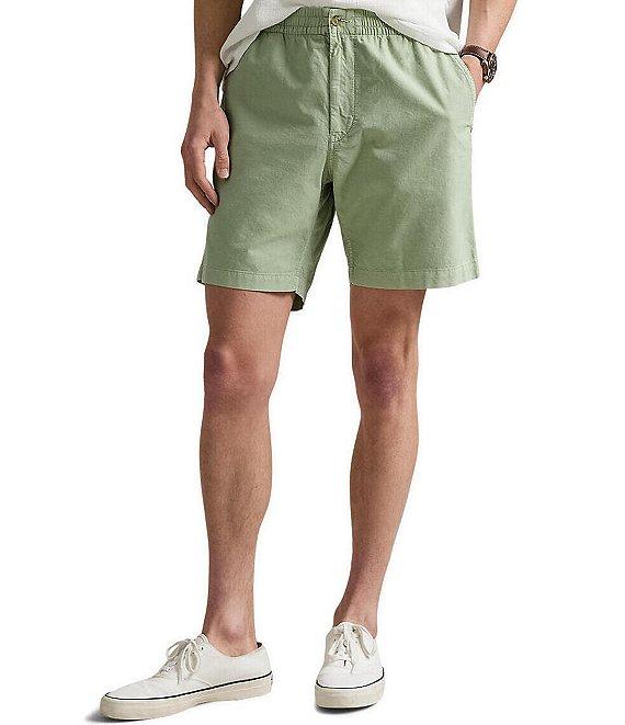 Polo Ralph Lauren Prepster Mineral-Dyed 8#double; Inseam Shorts Product Image