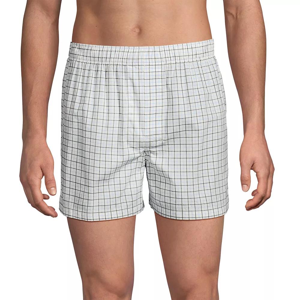 Men's Lands' End 3-Pack Essential Boxers,  Product Image