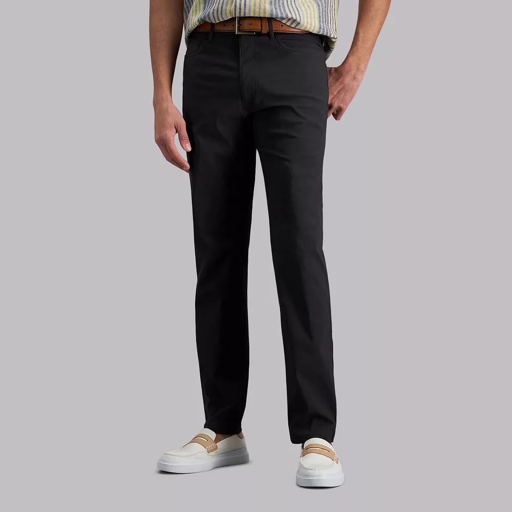 Men's Haggar® Active Series Travel Slim-Fit 5-Pocket Ripstop Pants,  Product Image