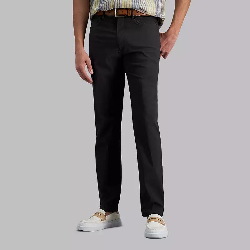 Men's Haggar® Active Series Travel Slim-Fit 5-Pocket Ripstop Pants,  Product Image
