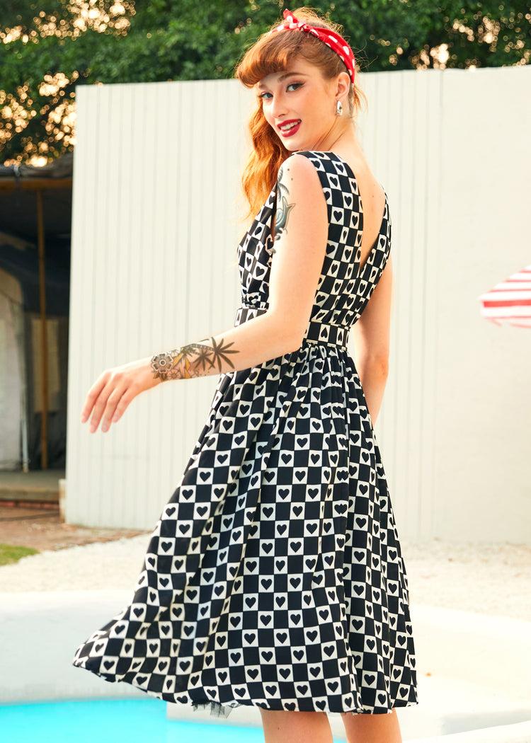 Hopeless Romantic Fit & Flare Dress Product Image