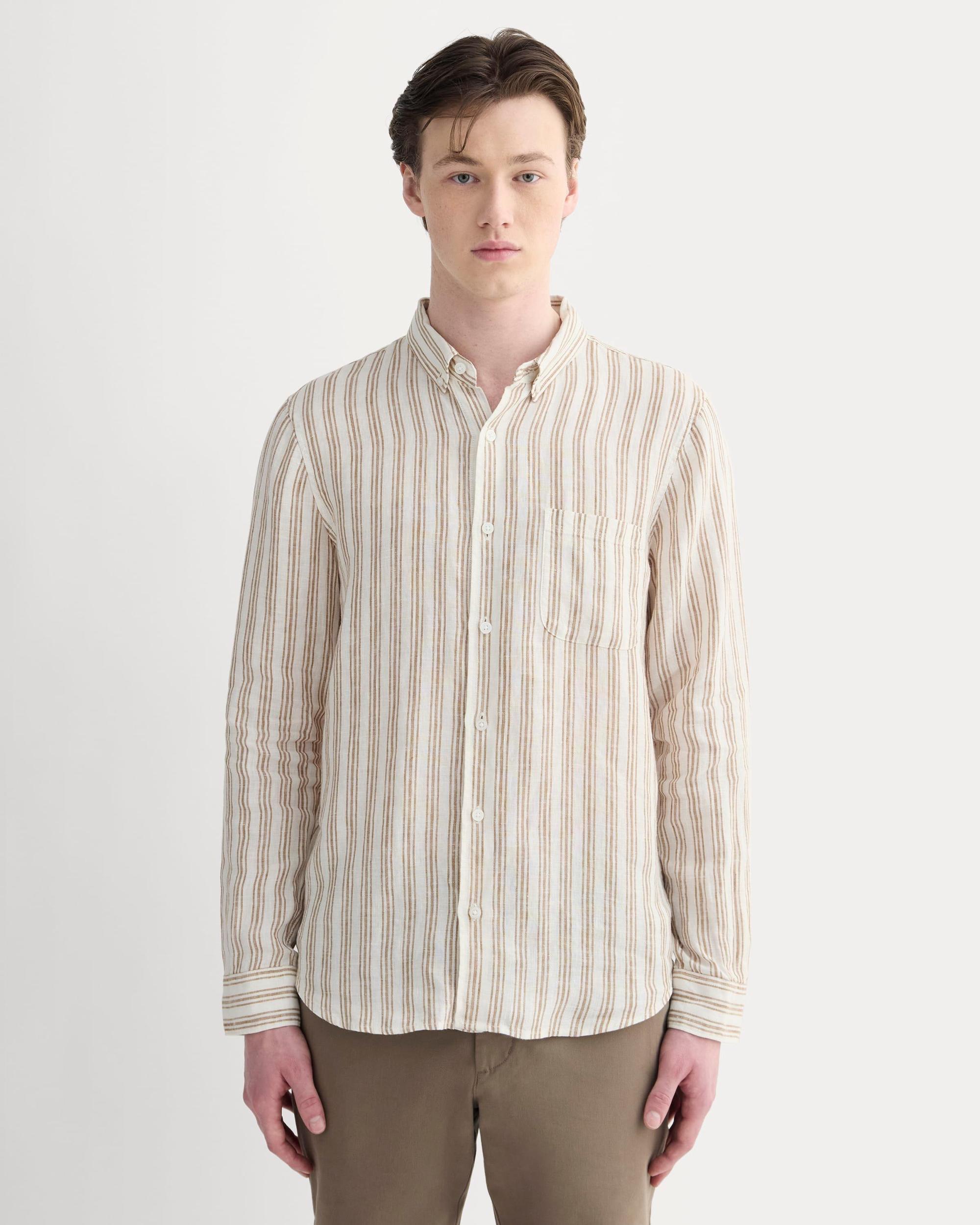 Mens Classic Shirt in Linen by Everlane Product Image
