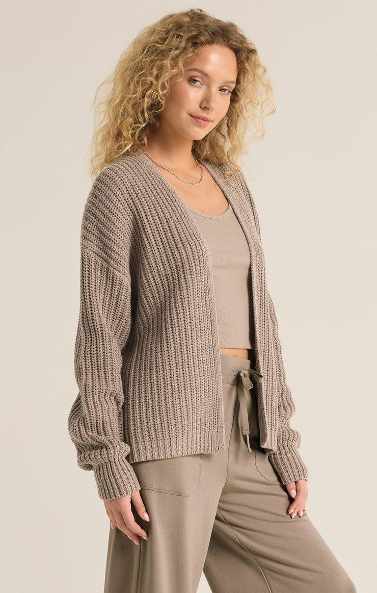 SUTTON RIB CARDIGAN Product Image
