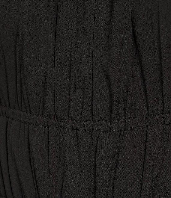 GB Short Sleeve Double Waist Babydoll Dress Product Image