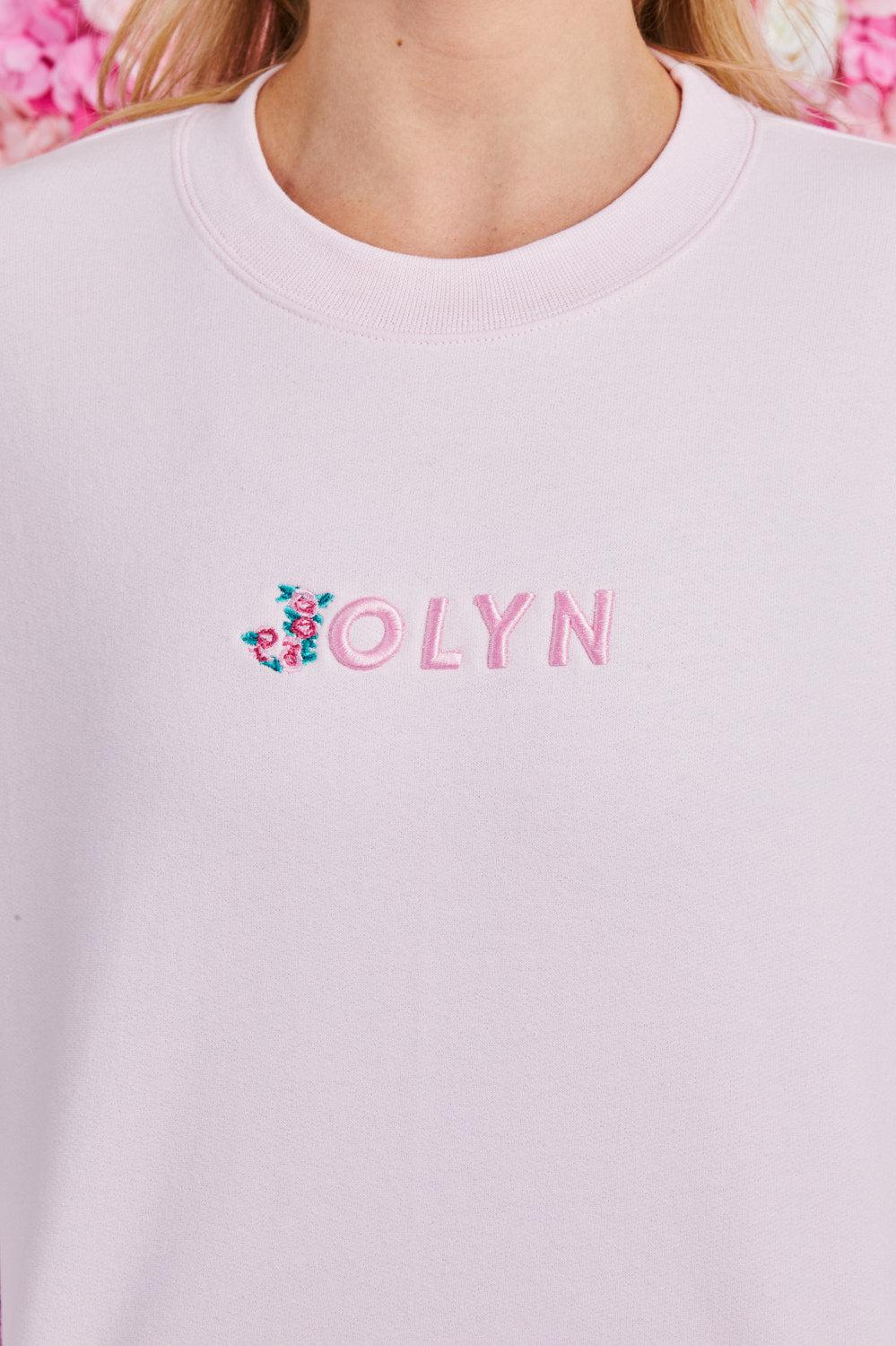 Roxanne Oversized Fleece Crewneck - Gloria Female Product Image