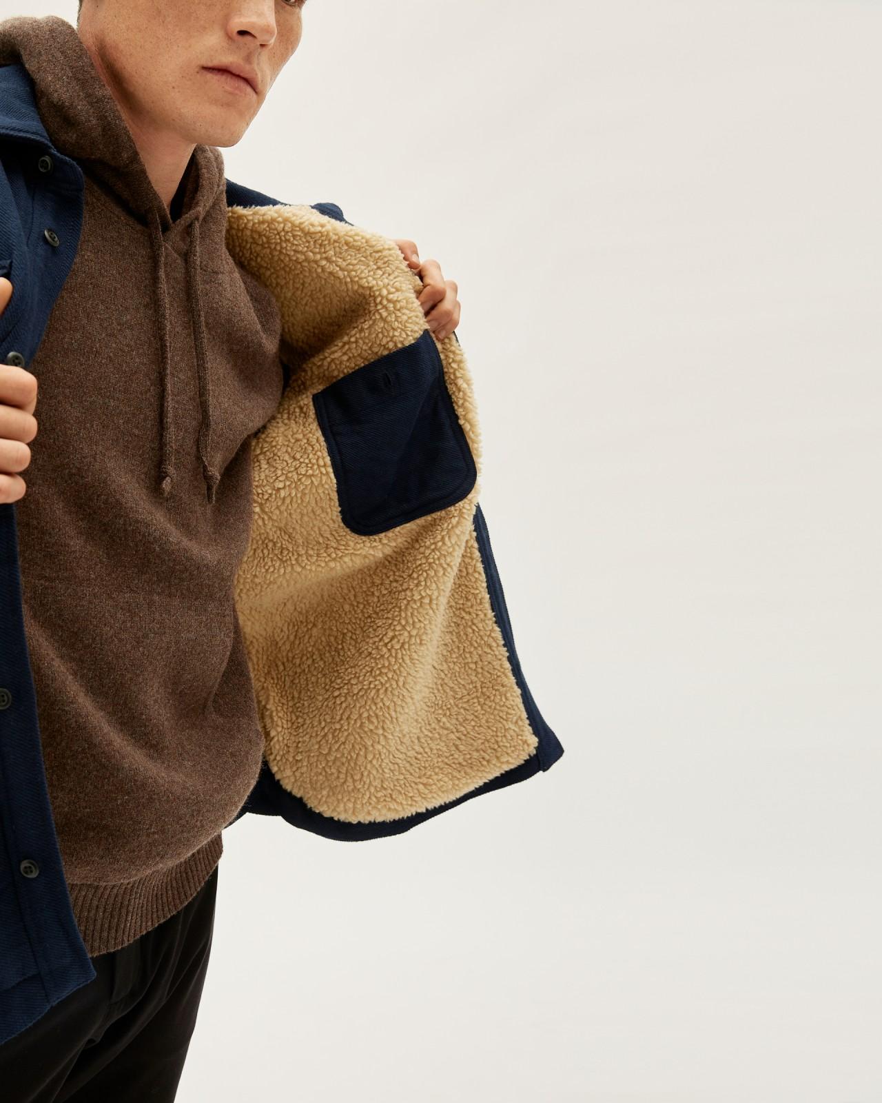 The ReNew Fleece-Lined Heavyweight Overshirt Product Image