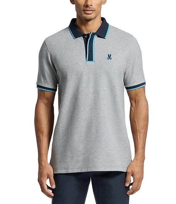 Psycho Bunny Rico Pima Pique Short Sleeve Polo Shirt Product Image