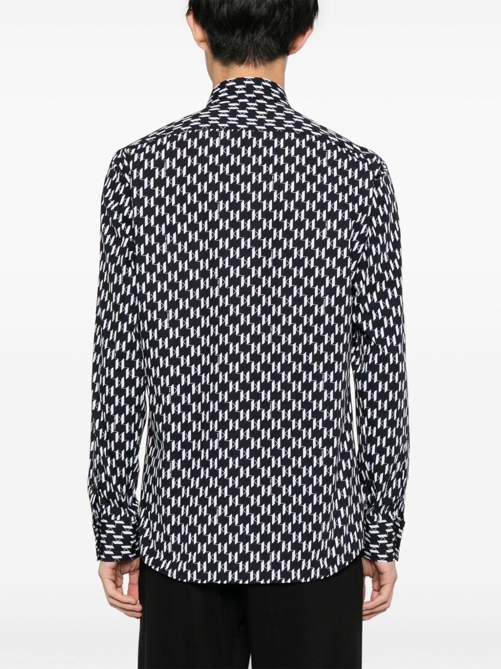 all-over logo print shirt Product Image