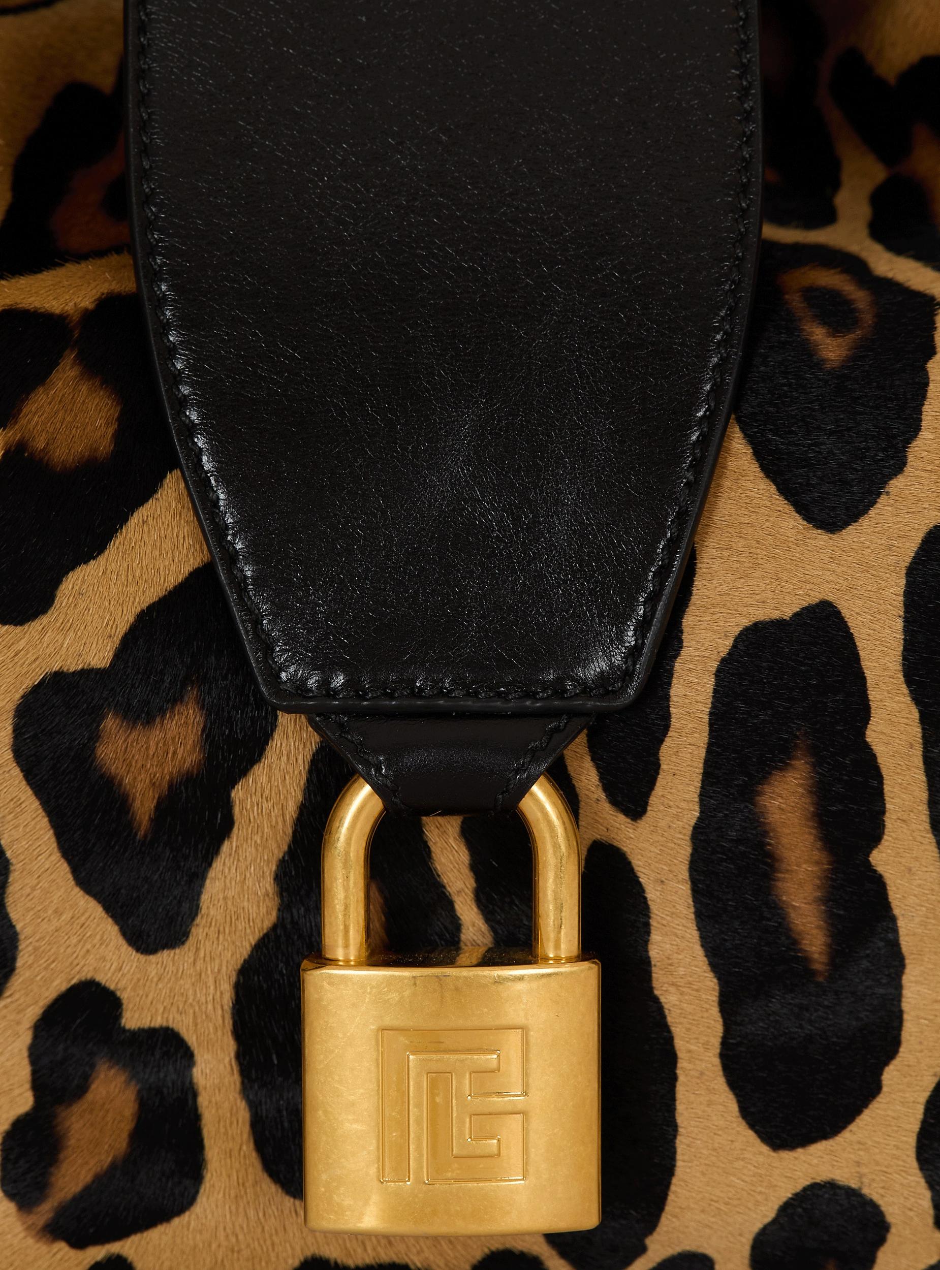 Sync Hobo leopard print leather bag Product Image
