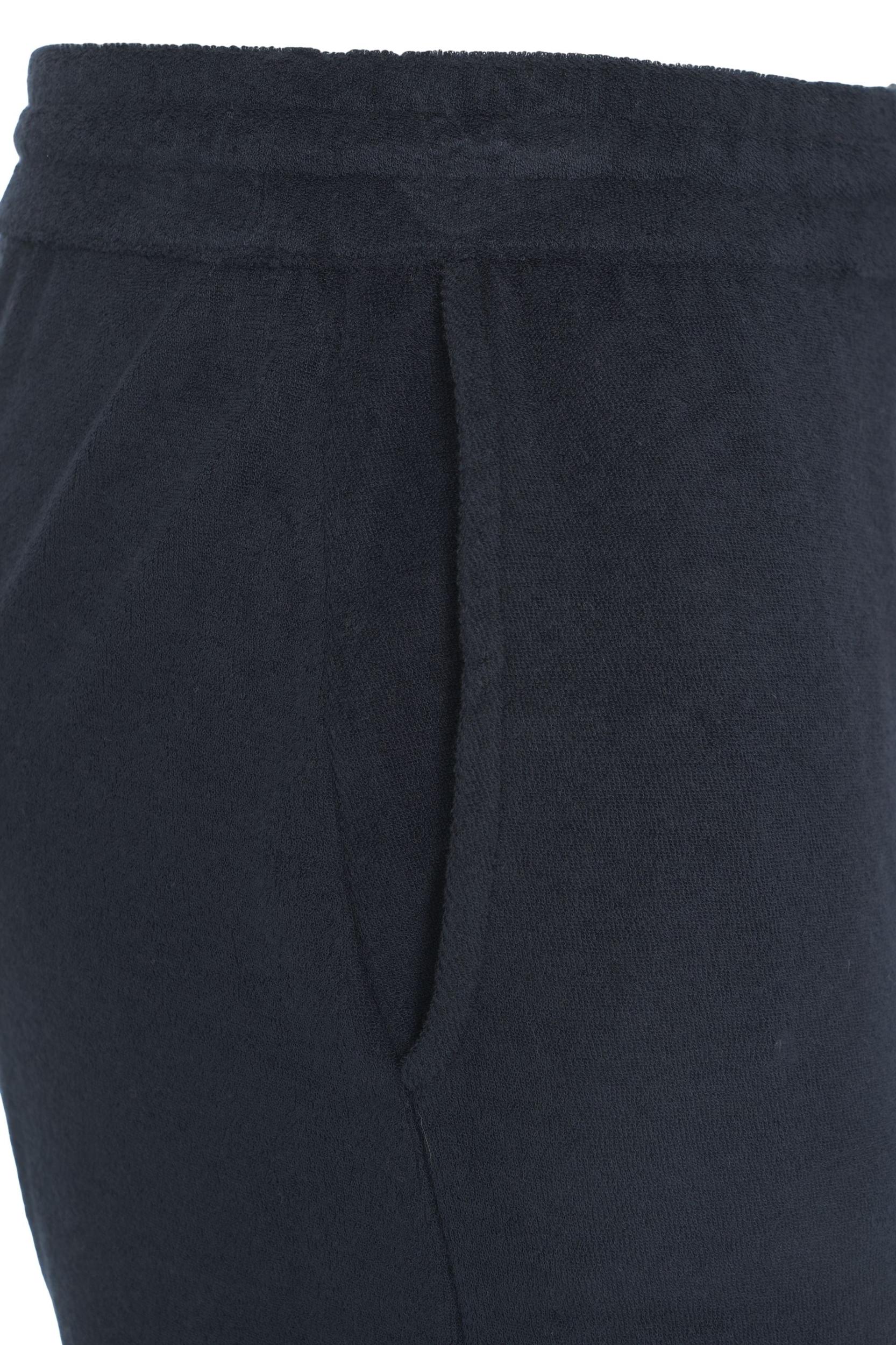 Wide leg joggers in terry cloth Product Image