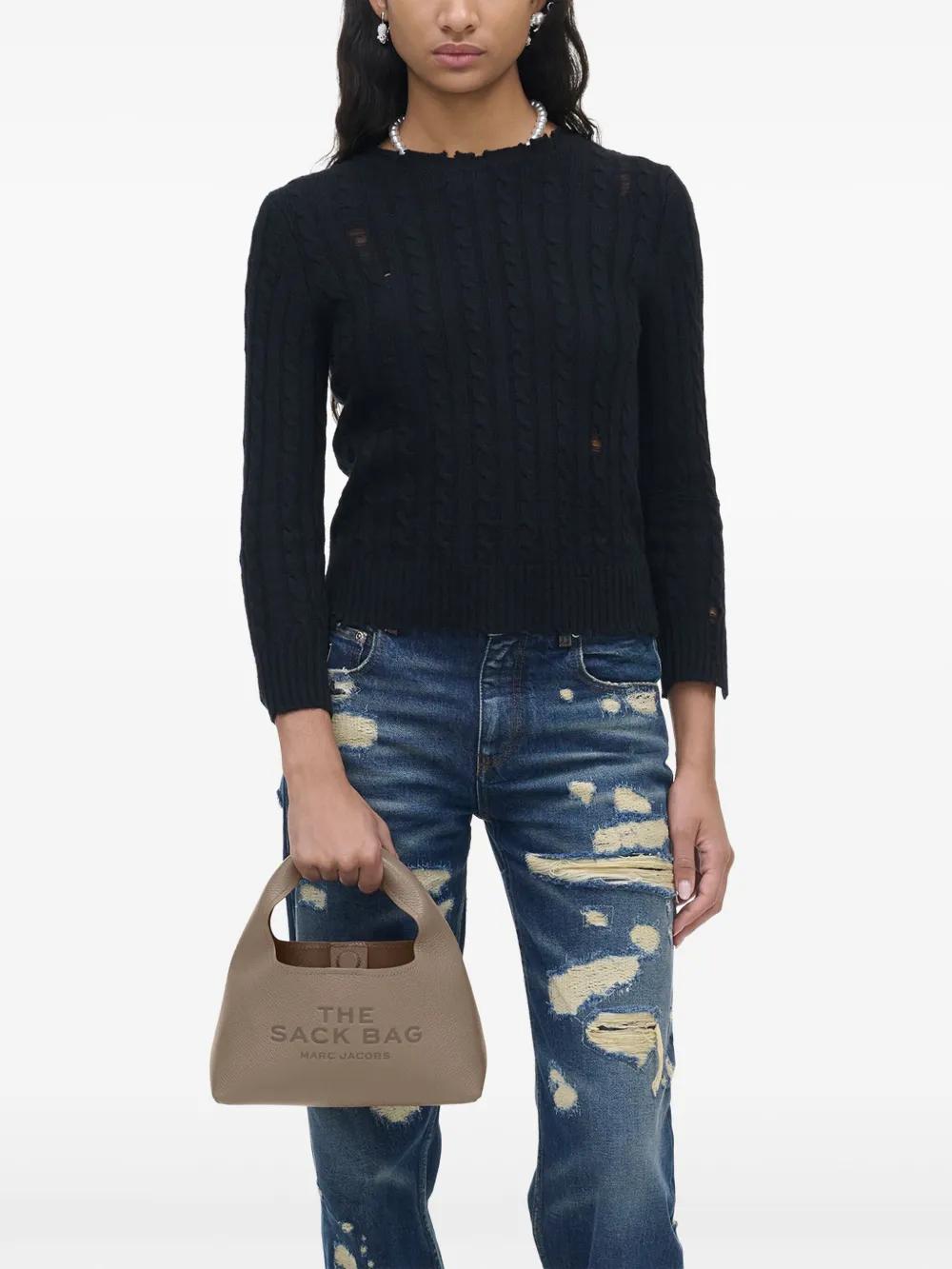 The Leather Mini Sack bag Product Image