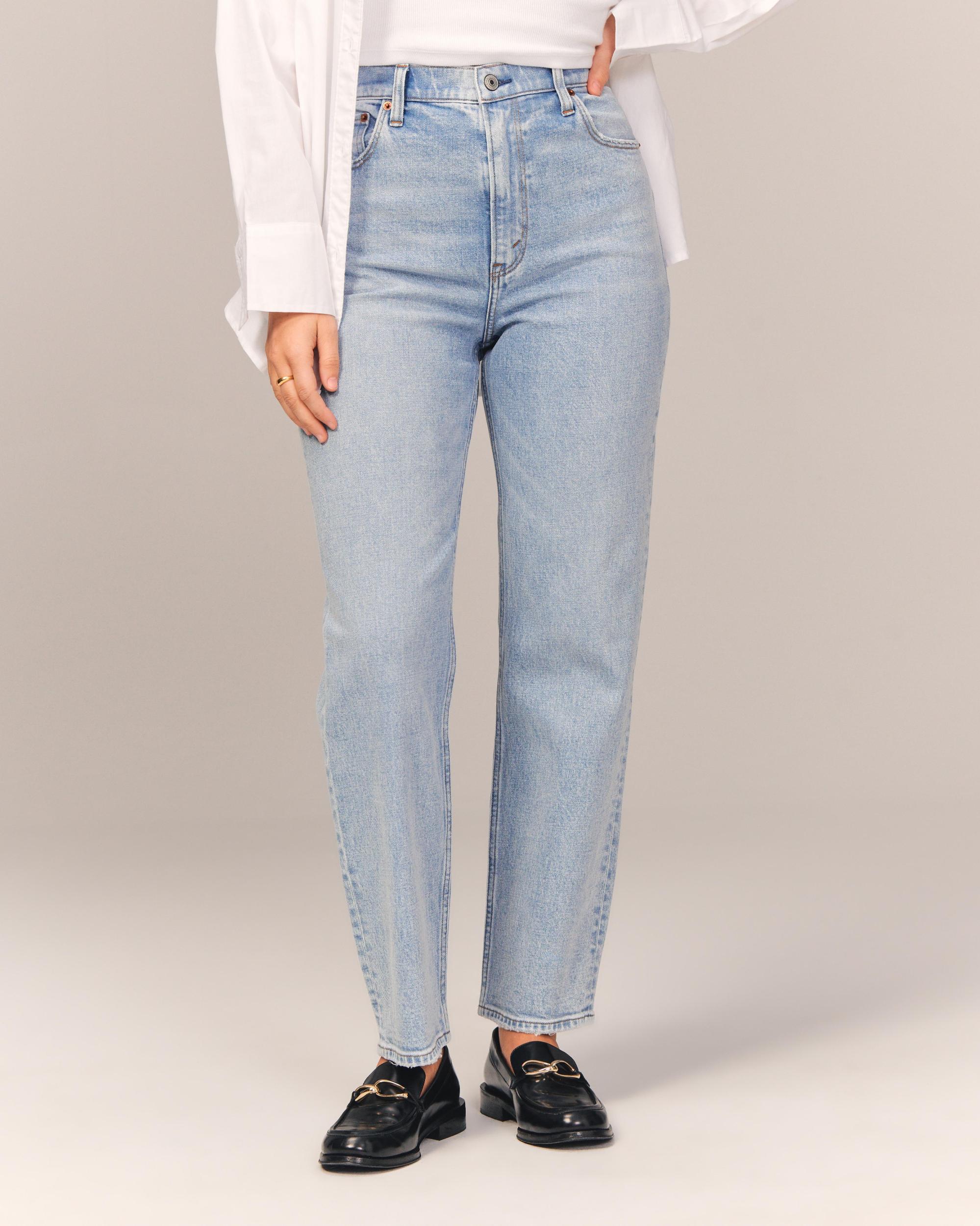 Curve Love Ultra High Rise Ankle Straight Jean Product Image