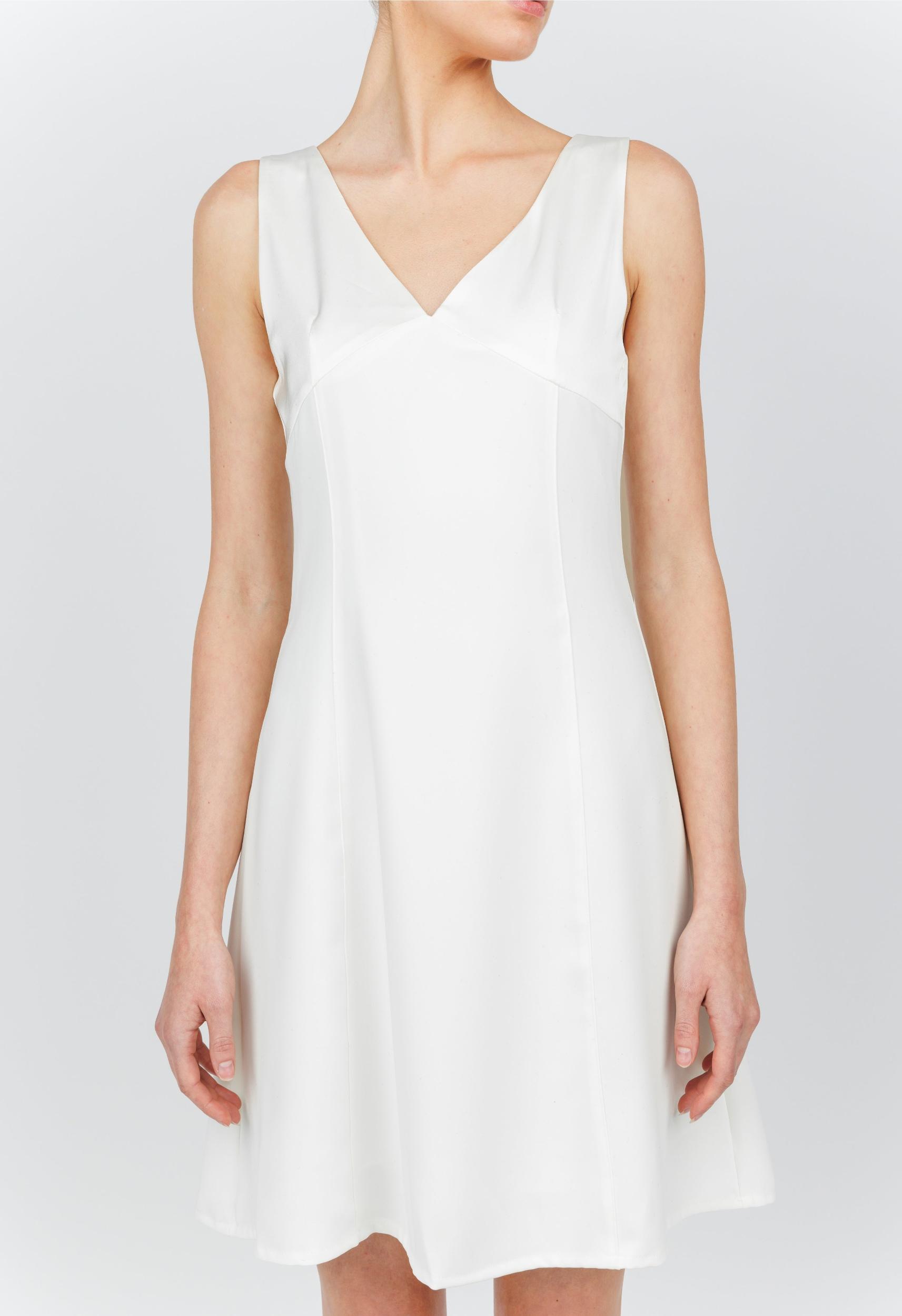 Marilyn Dress in Ivory Product Image