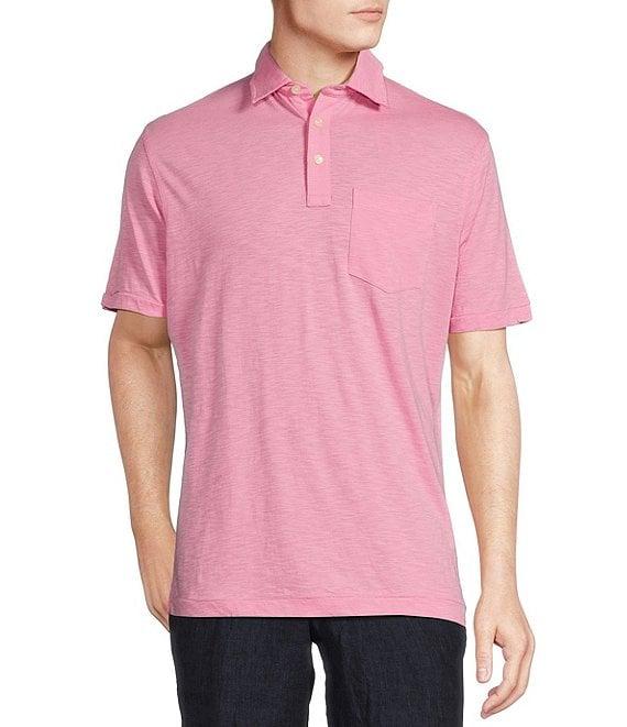 Cremieux Blue Label Key West Collection Solid Short Sleeve Polo Shirt Product Image