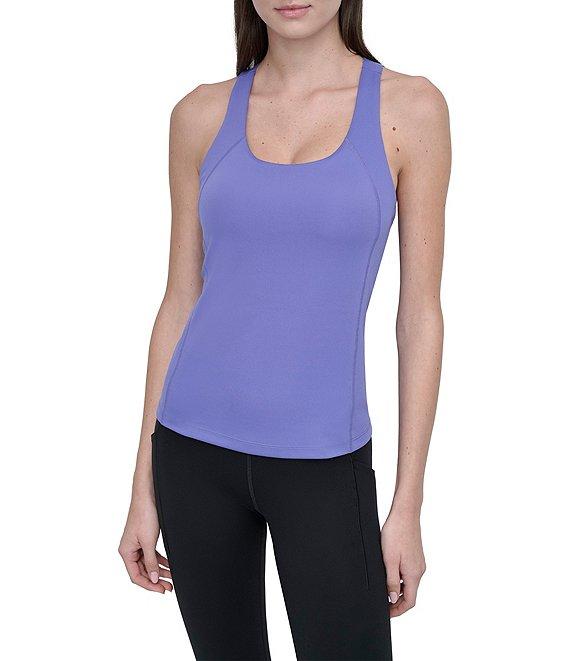 DKNY Sport by Donna Karen Scoop Neck Balance Sleeveless Tank Product Image