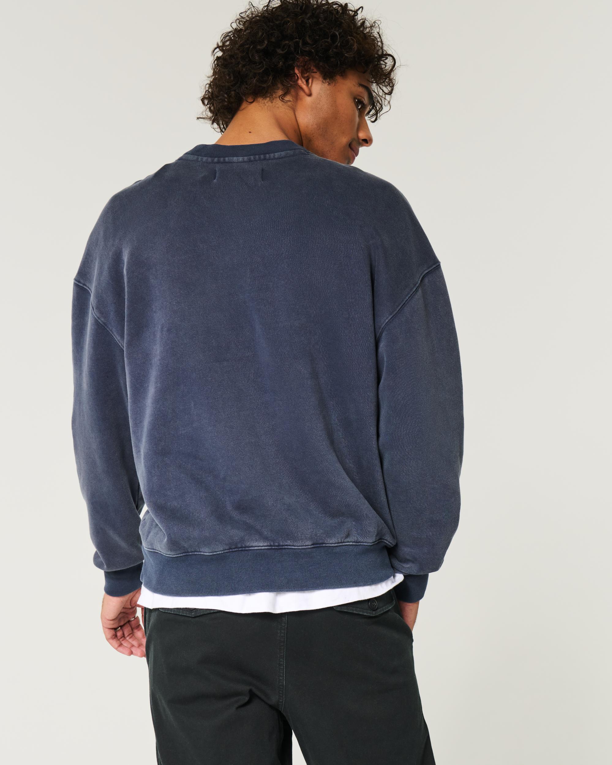 Boxy Logo Crew Sweatshirt Product Image