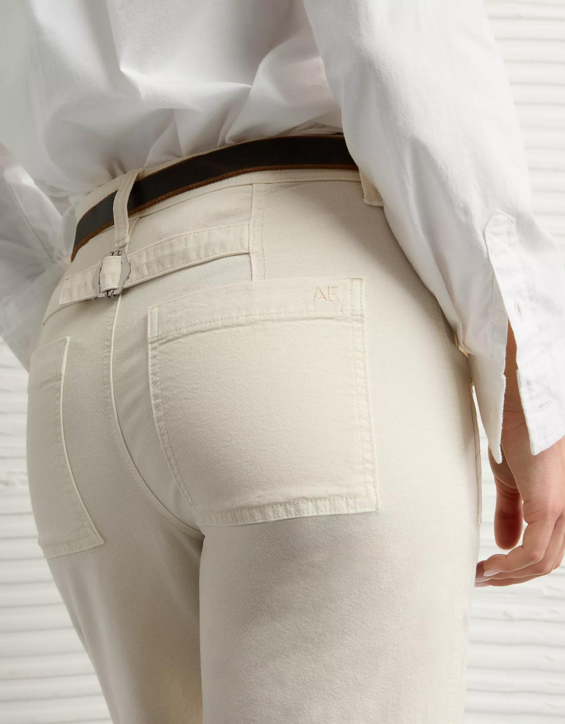 AE Stretch High-Waisted Stovepipe Pant Product Image