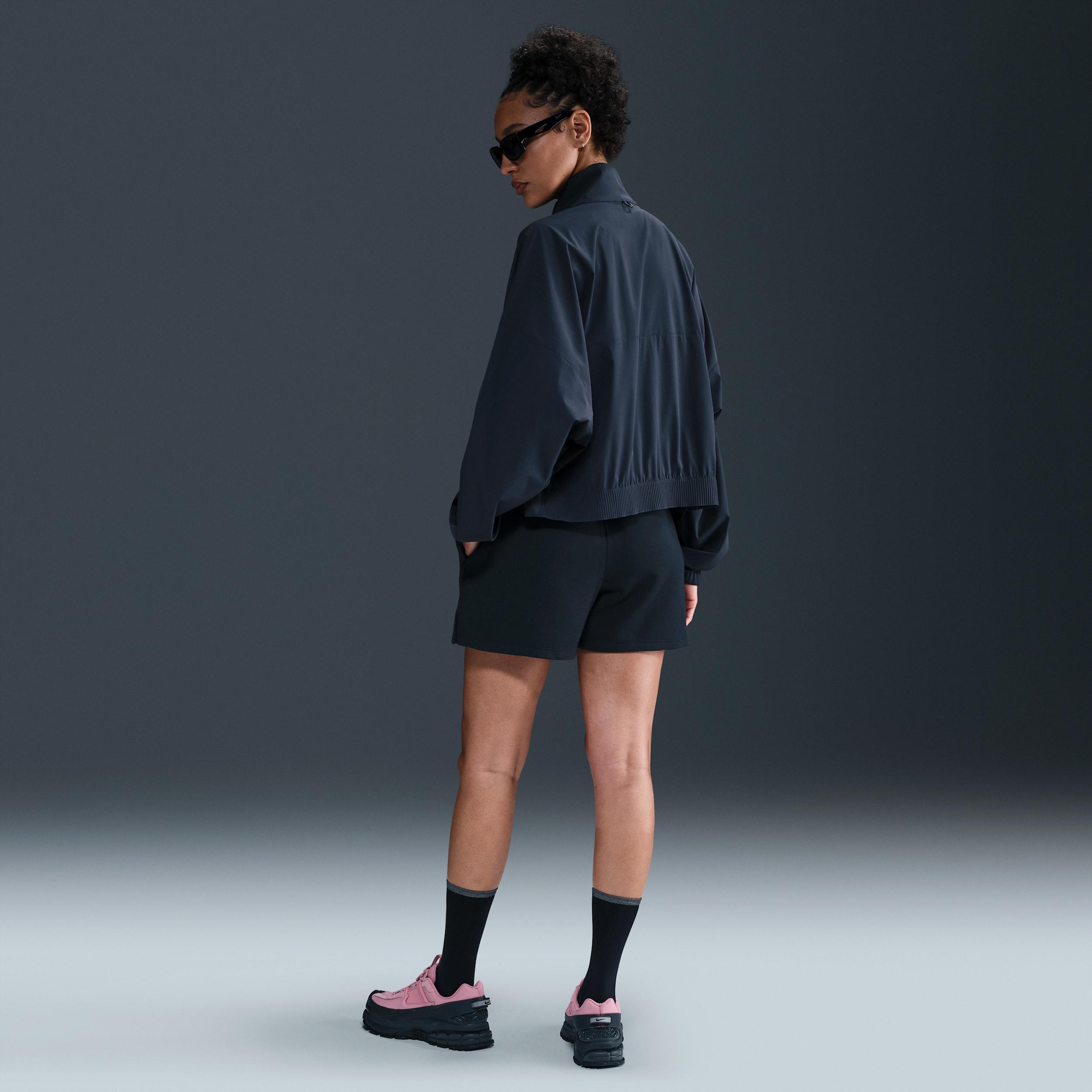 Nike Womens 24.7 ImpossiblySoft Dri-FIT Mid-Rise Loose 4 Shorts | HQ8179-010 Product Image
