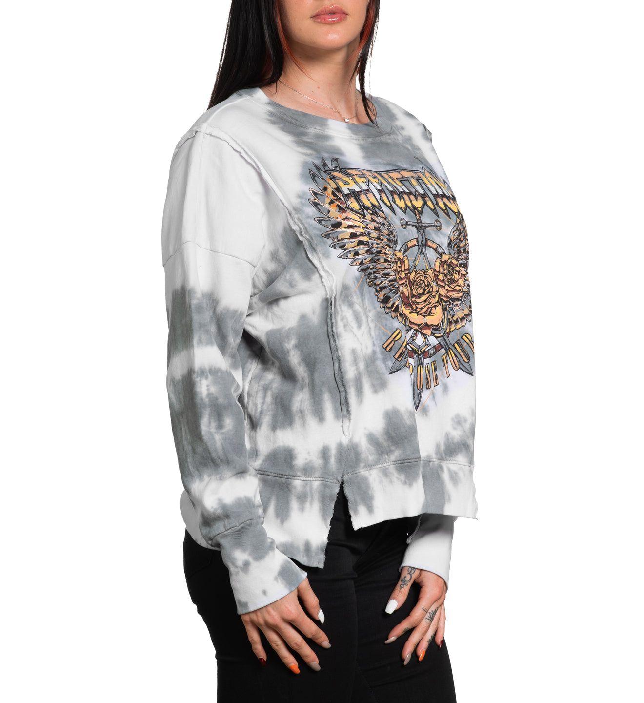 Rebel Rose Tour LS Crewneck Female Product Image