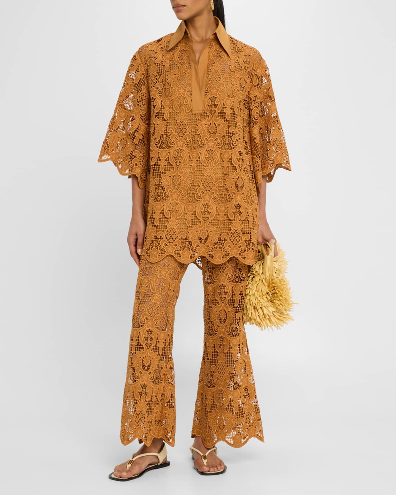 Coco Lace Flare Pants Product Image