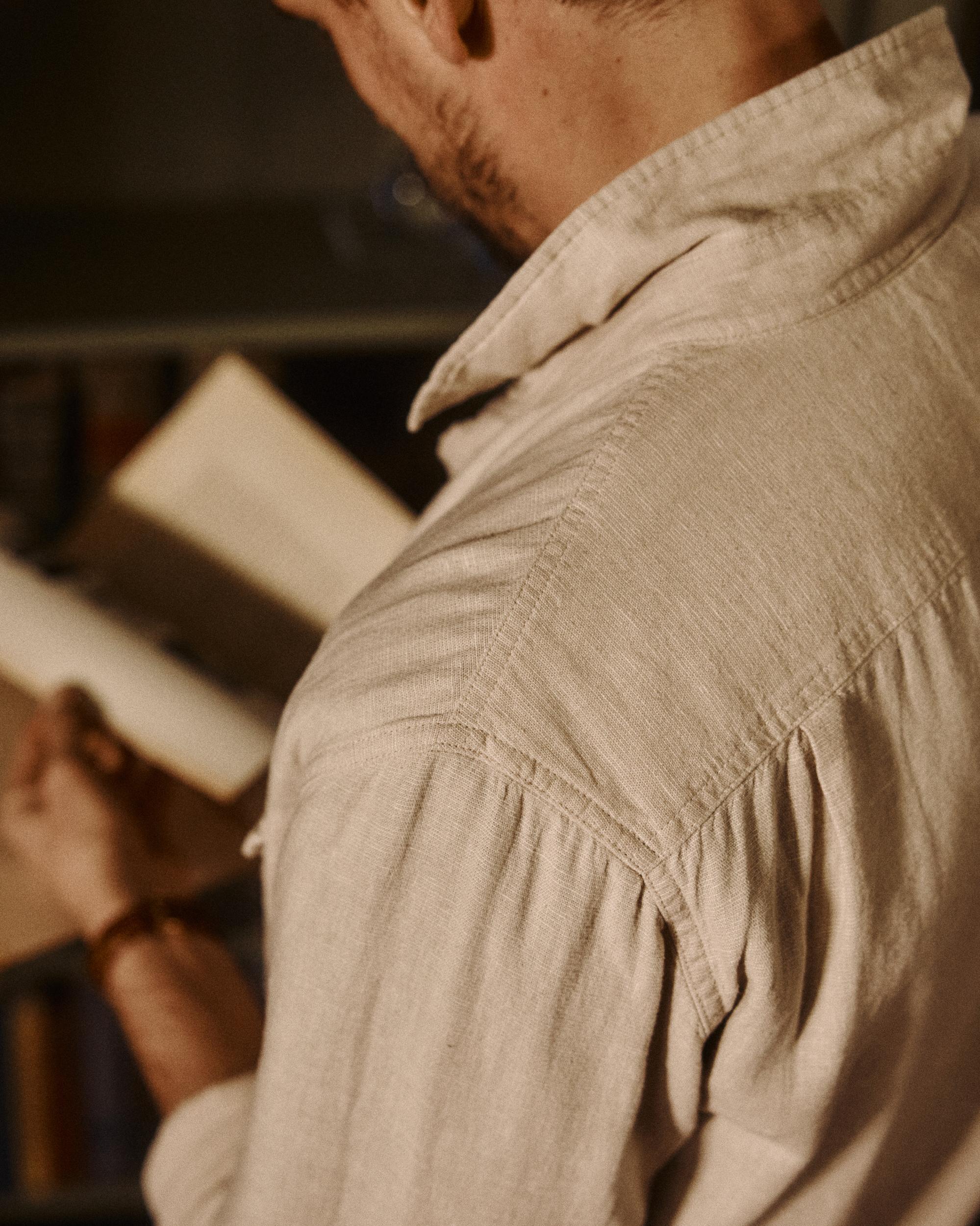 Slub Linen Workshirt Product Image