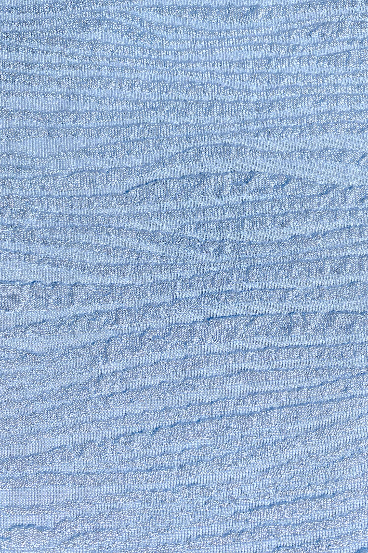 Mini Zebra Texture Longline Tall Tri and Classic High Waist Set Product Image